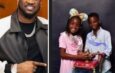 Peter Okoye and wife Lola celebrate Paul Okoye’s twins, Nadia and Nathan, on their 8th birthday