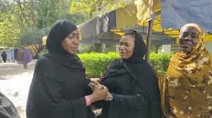 Tearful moment as Buhari’s daughter arrives Daura for burial