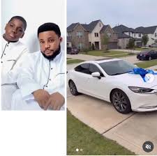 Tim Godfrey Celebrates Son’s 17th Birthday with an Amazing Car Gift