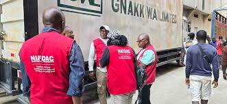 NAFDAC Seizes Banned and Unregistered Products at Lagos Trade Fair Market