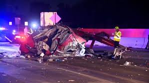 Medical helicopter crashes on California highway, killing all on board