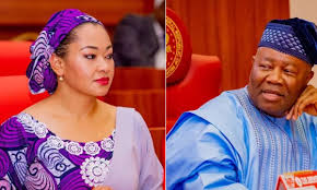 Natasha Akpoti mocks critics after Akpabio reads her invitation letter to Senate for her 2nd anniversary celebration