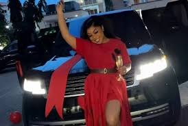 Actress Rita Dominic Surprised with a Range Rover by Husband Fidelis Anosike on Valentine’s Day