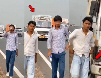 Young man dies after truck rams into him from behind while he was creating content