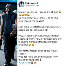 Singer Peter Okoye reacts to backlash over changing his birthday date