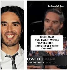 “I slept with a 16-year-old when I was 30” — Russel Brand