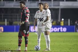 Neymar reportedly slaps Robinho’s 18-year-old son during training ground altercation at Santos