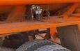 Men react after spotting CCTV camera and solar panel installed on fuel tanker to monitor driver
