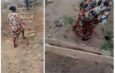 Woman cries out as neighbour allegedly blocks access road to family house in Edo