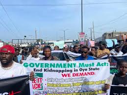 Protests Erupt in Oyo, Ogun Over Abduction of Teachers, Students