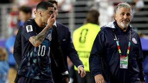 Paraguay’s Almirón becomes first player sent off under FIFA’s new mouth-covering rule