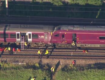 Several passengers injured after two trains collide in the UK