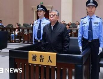 China official sentenced to death over alleged $325 million bribery case