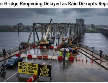 First Niger Bridge Reopening Delayed as Rain Disrupts Repair Work