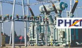 PHCN official narrowly escapes death after suffering electric shock while working on pole in Lagos